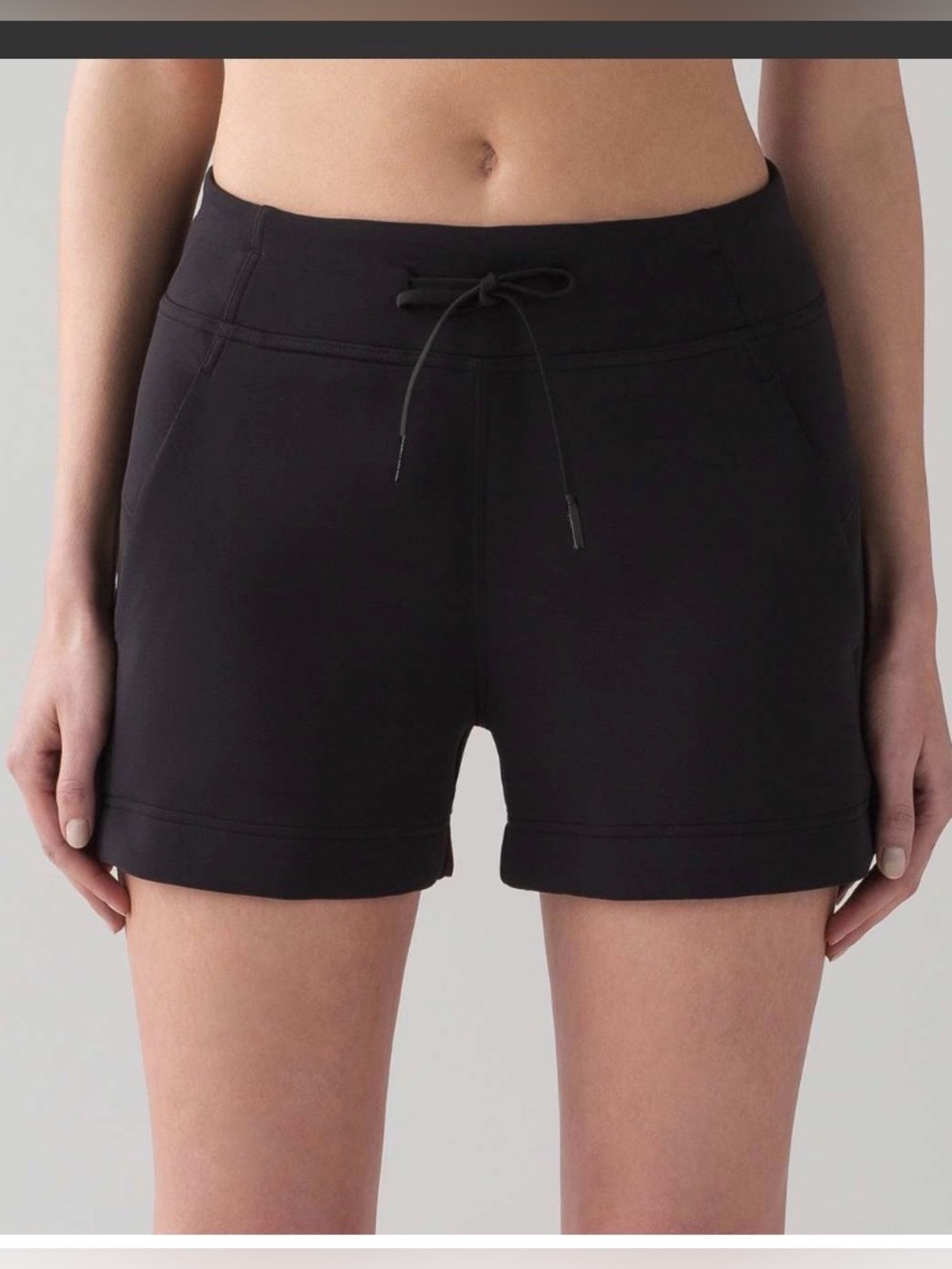 Lululemon In Form Shorts Black , size 12